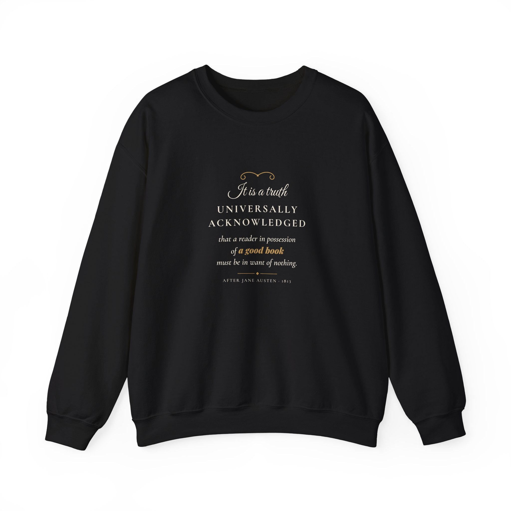 Bookish apparel — tees and sweatshirts from Plot Twist Goods
