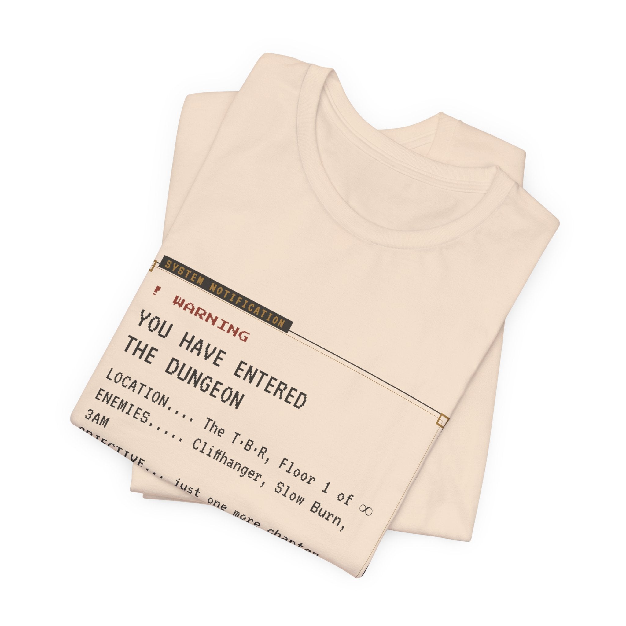 You Have Entered the Dungeon LitRPG T-Shirt