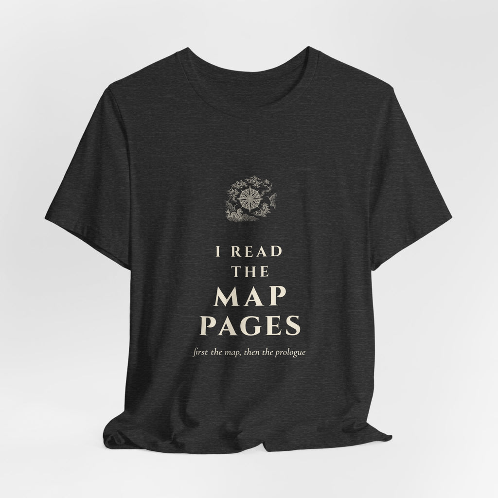 I Read the Map Pages T-Shirt