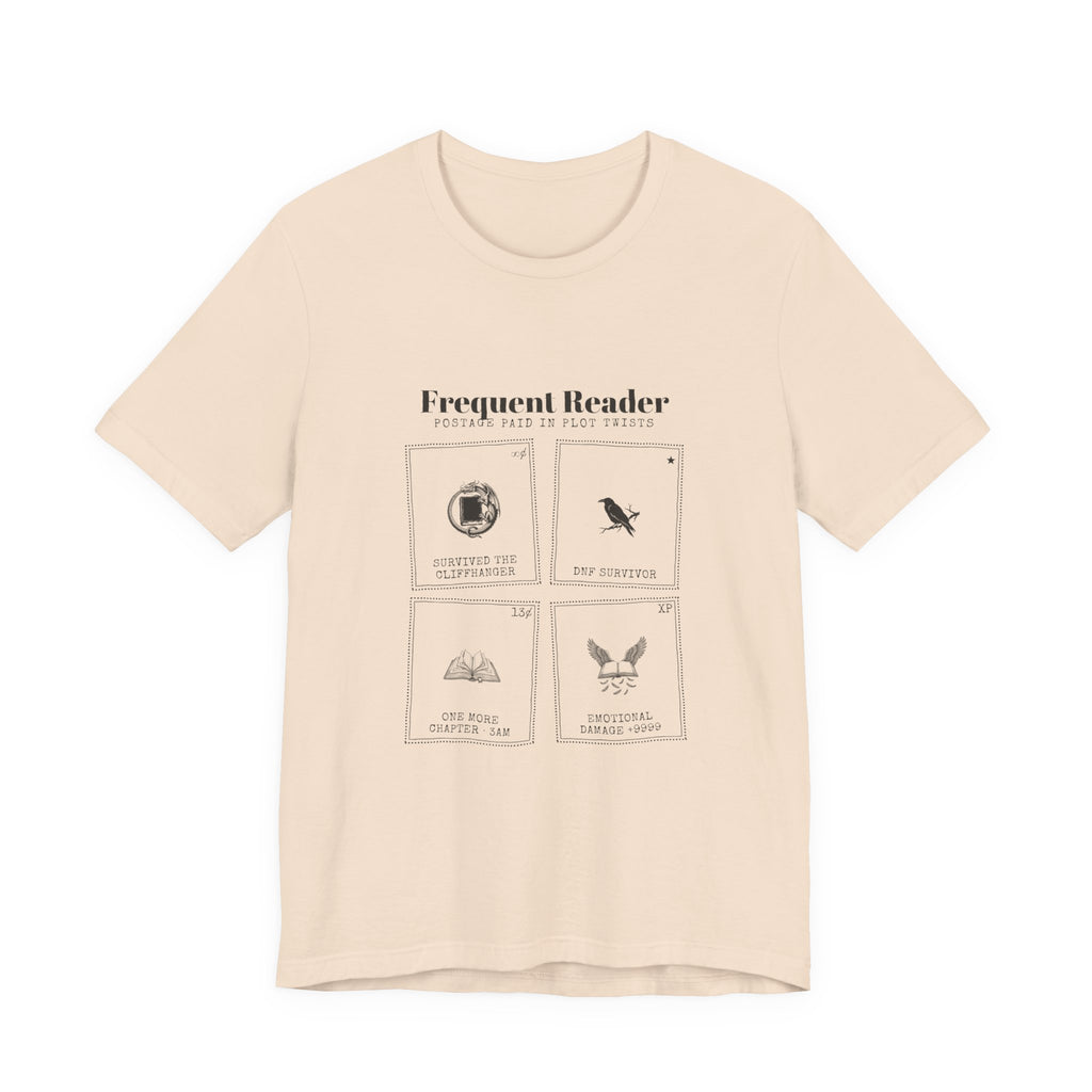 Frequent Reader Postage Stamp Collage T-Shirt