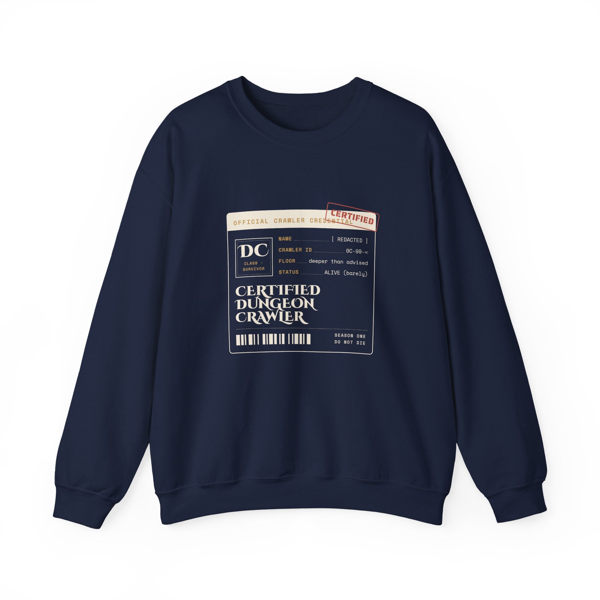 Certified Dungeon Crawler Sweatshirt
