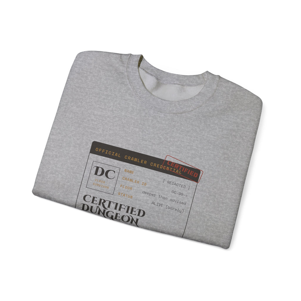 Certified Dungeon Crawler Sweatshirt