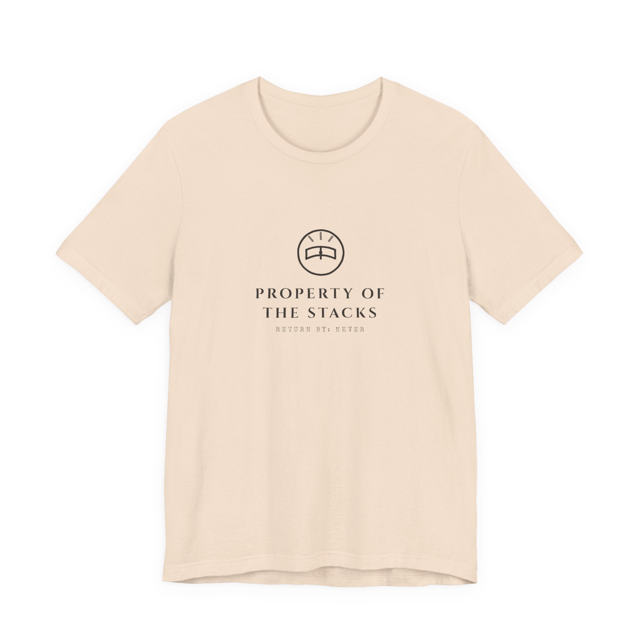 Property of the Stacks Minimalist Reader Sigil T-Shirt
