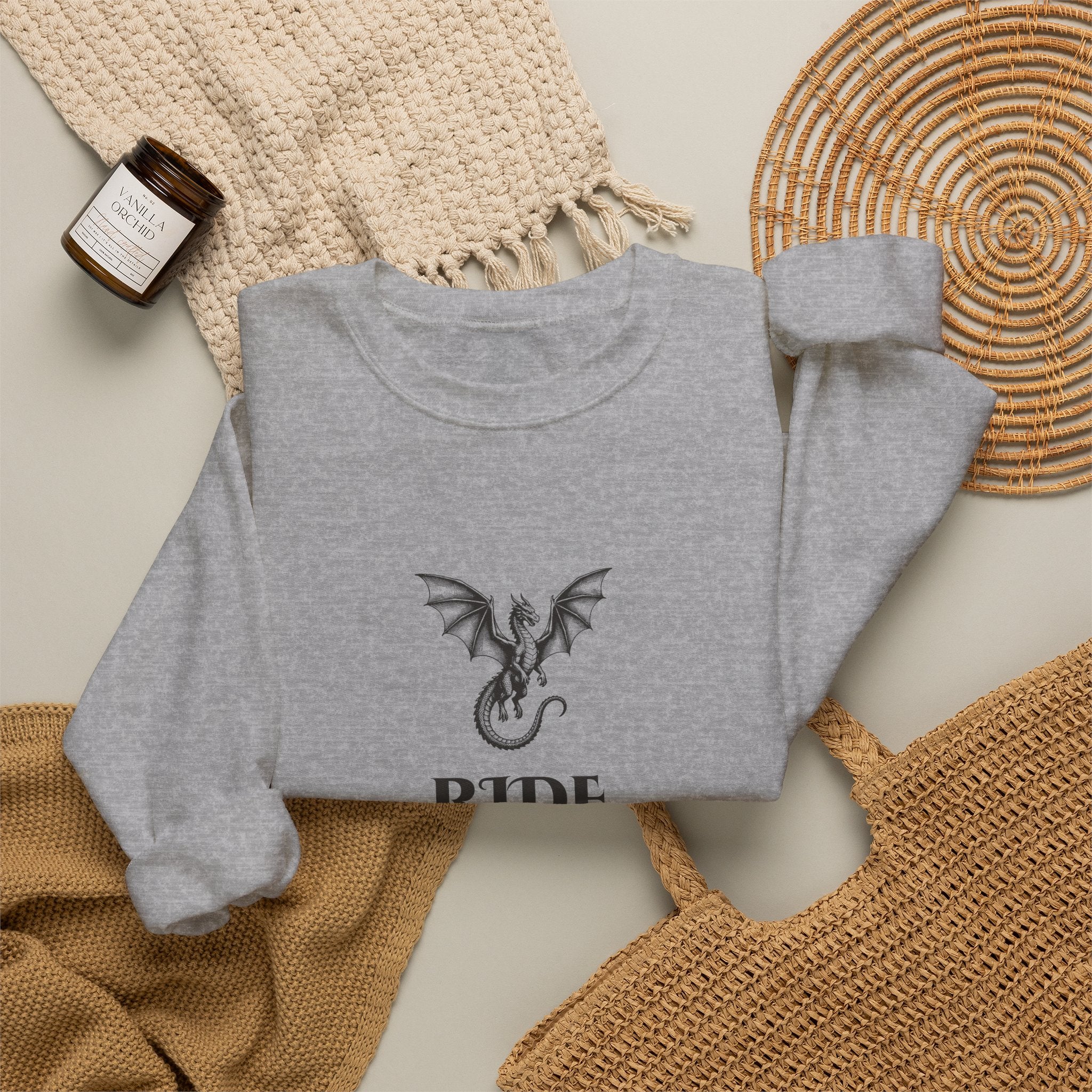 Ride or Die Dragon Rider Sweatshirt