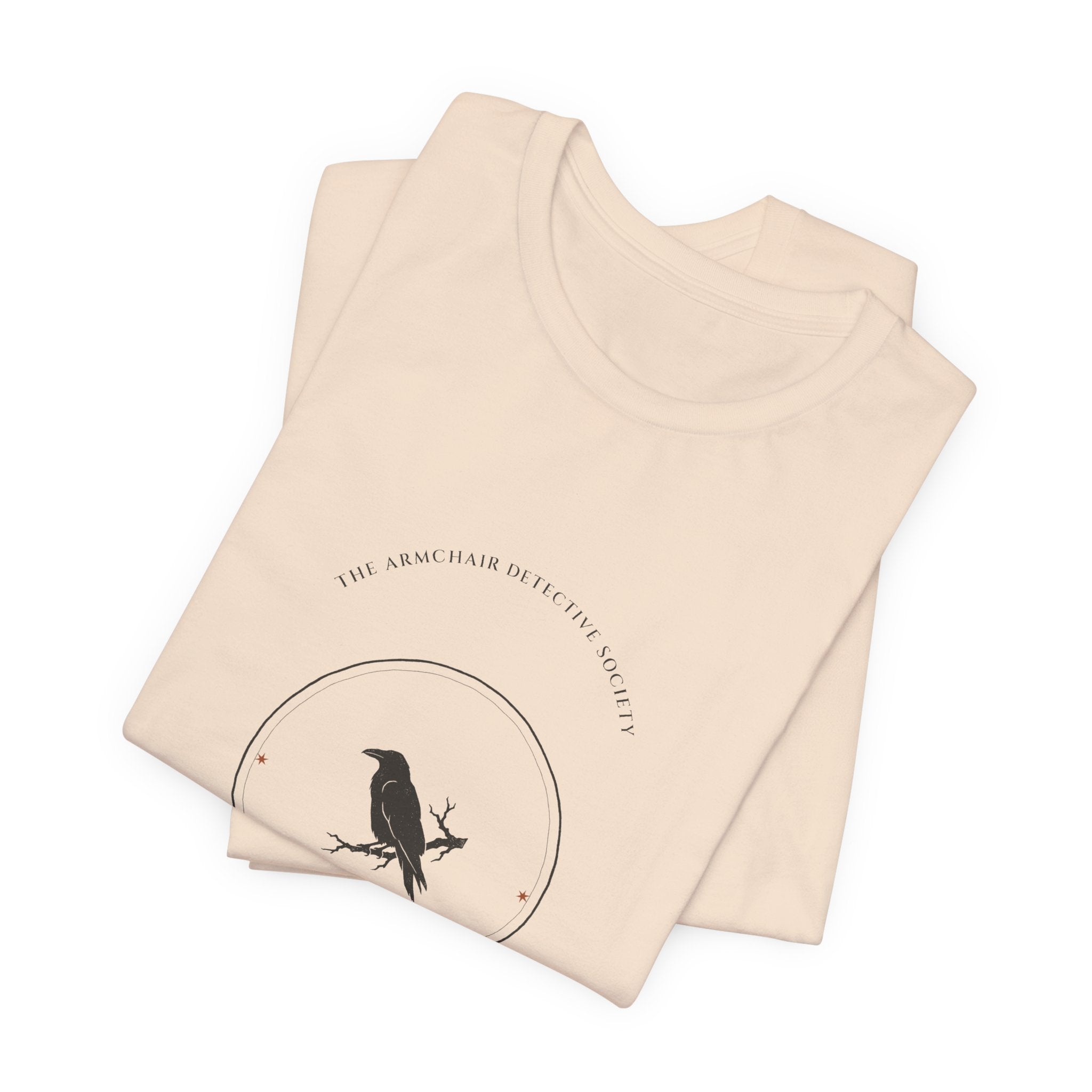 The Armchair Detective Society Mystery Crest T-Shirt