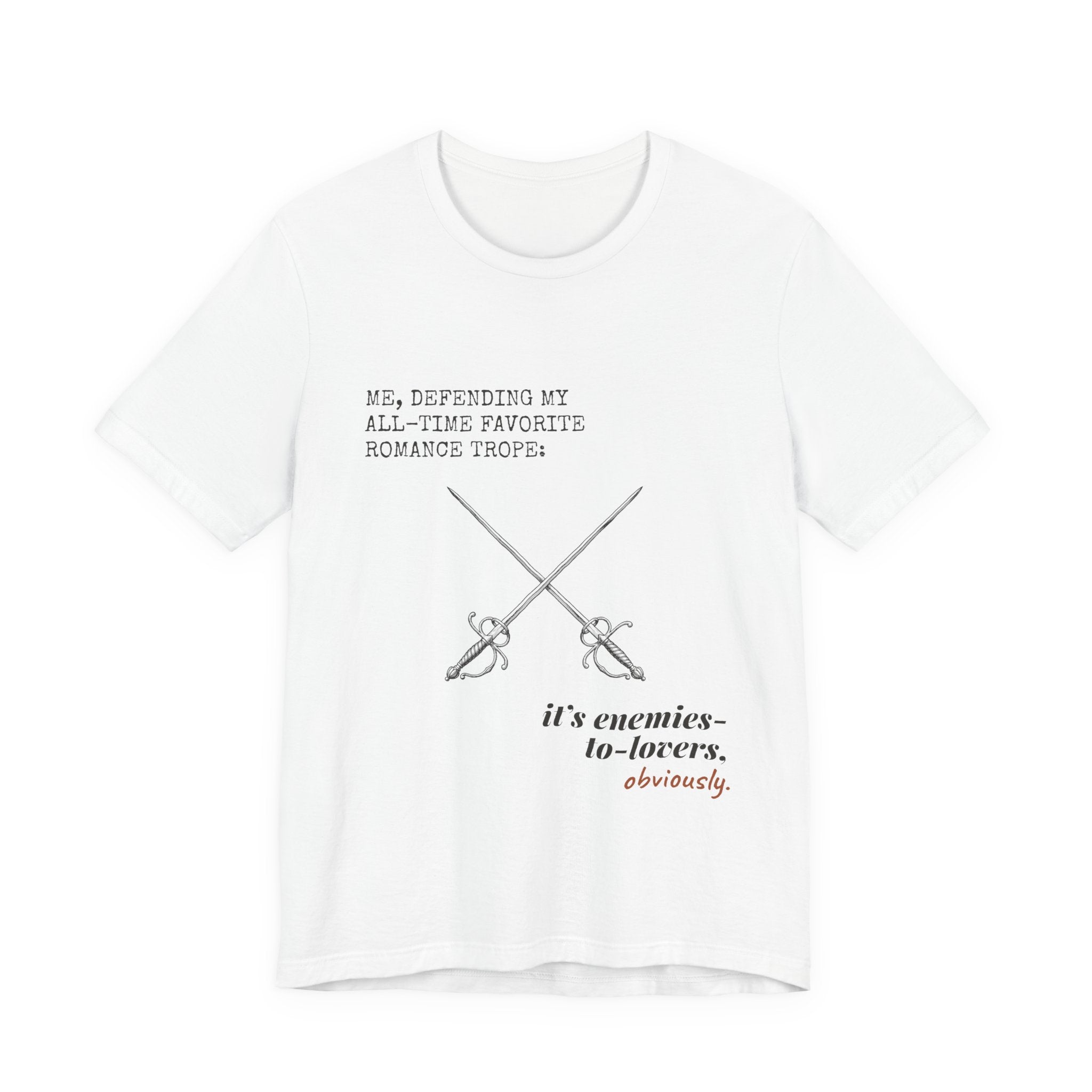 Defending My Favorite Trope Enemies to Lovers T-Shirt