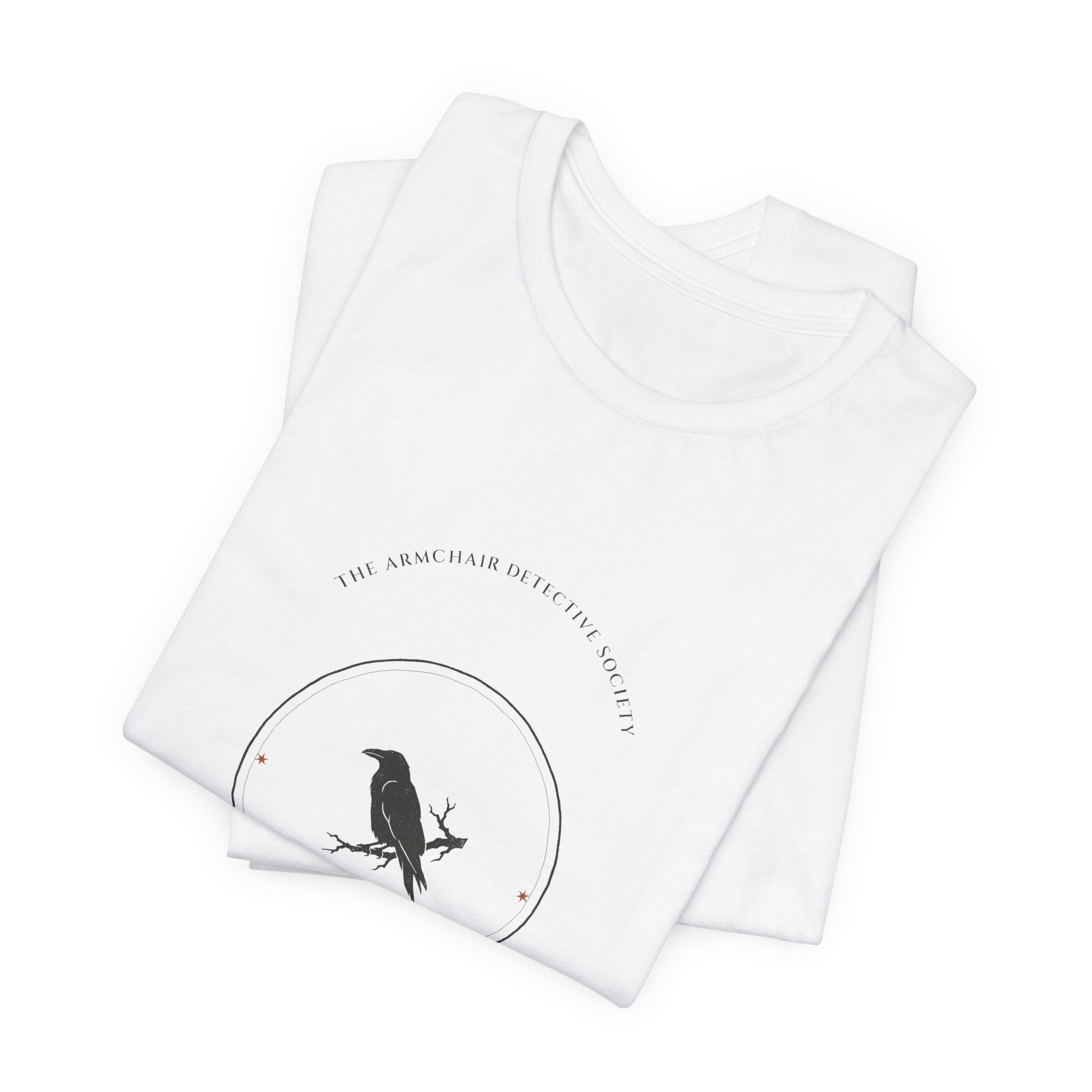 The Armchair Detective Society Mystery Crest T-Shirt