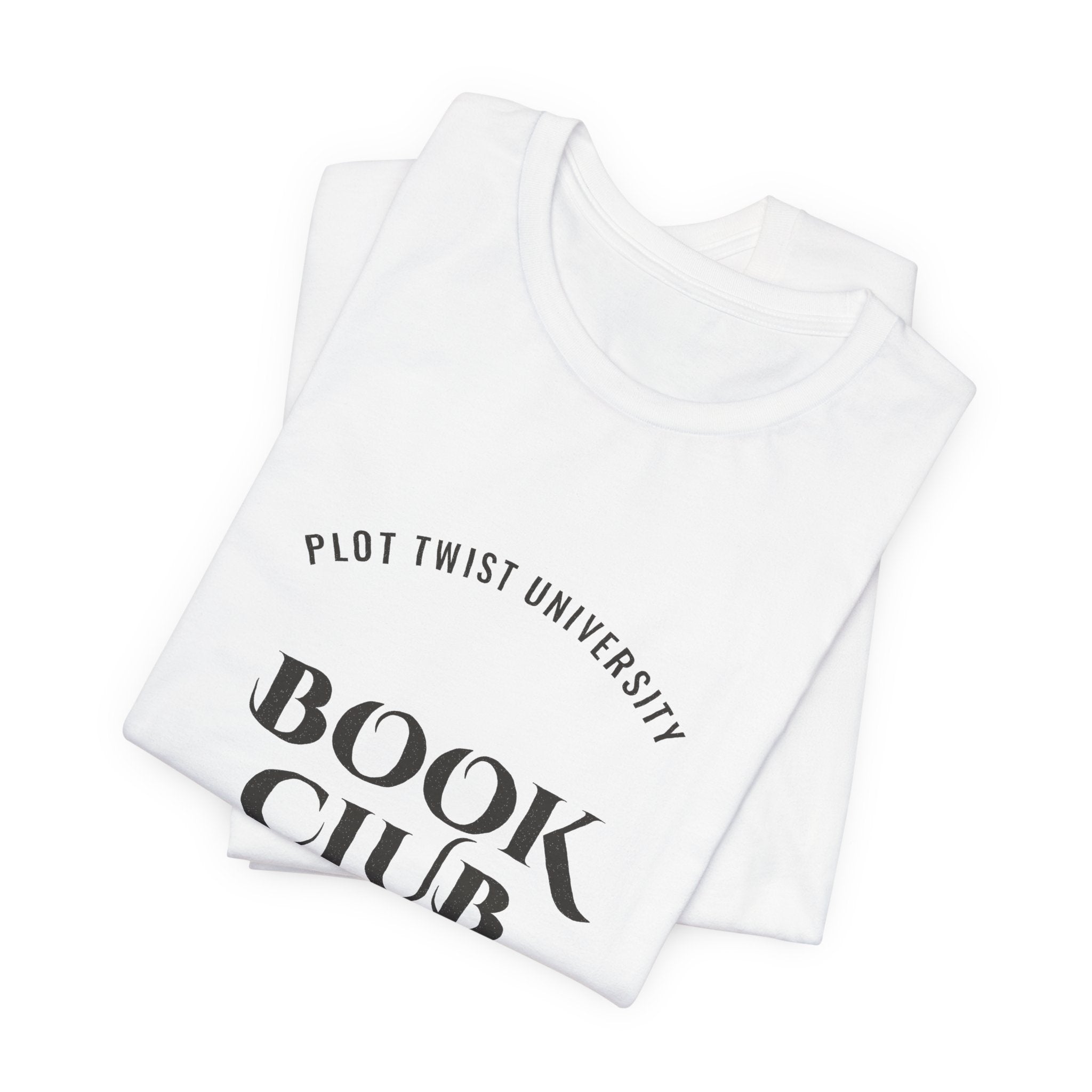Plot Twist University Book Club Varsity T-Shirt