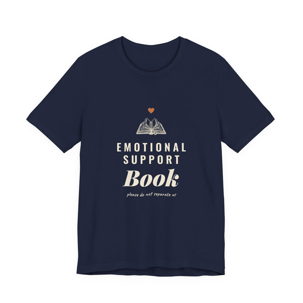 Emotional Support Book T-Shirt