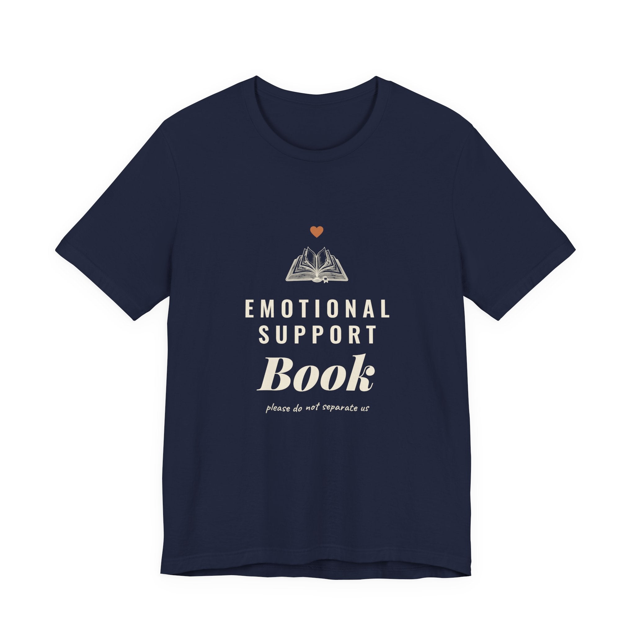 Emotional Support Book T-Shirt