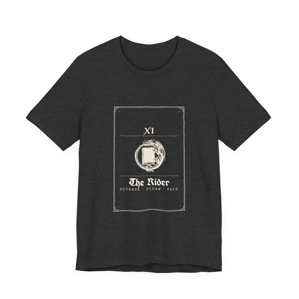 The Rider Tarot Card Dragon Reader T-Shirt