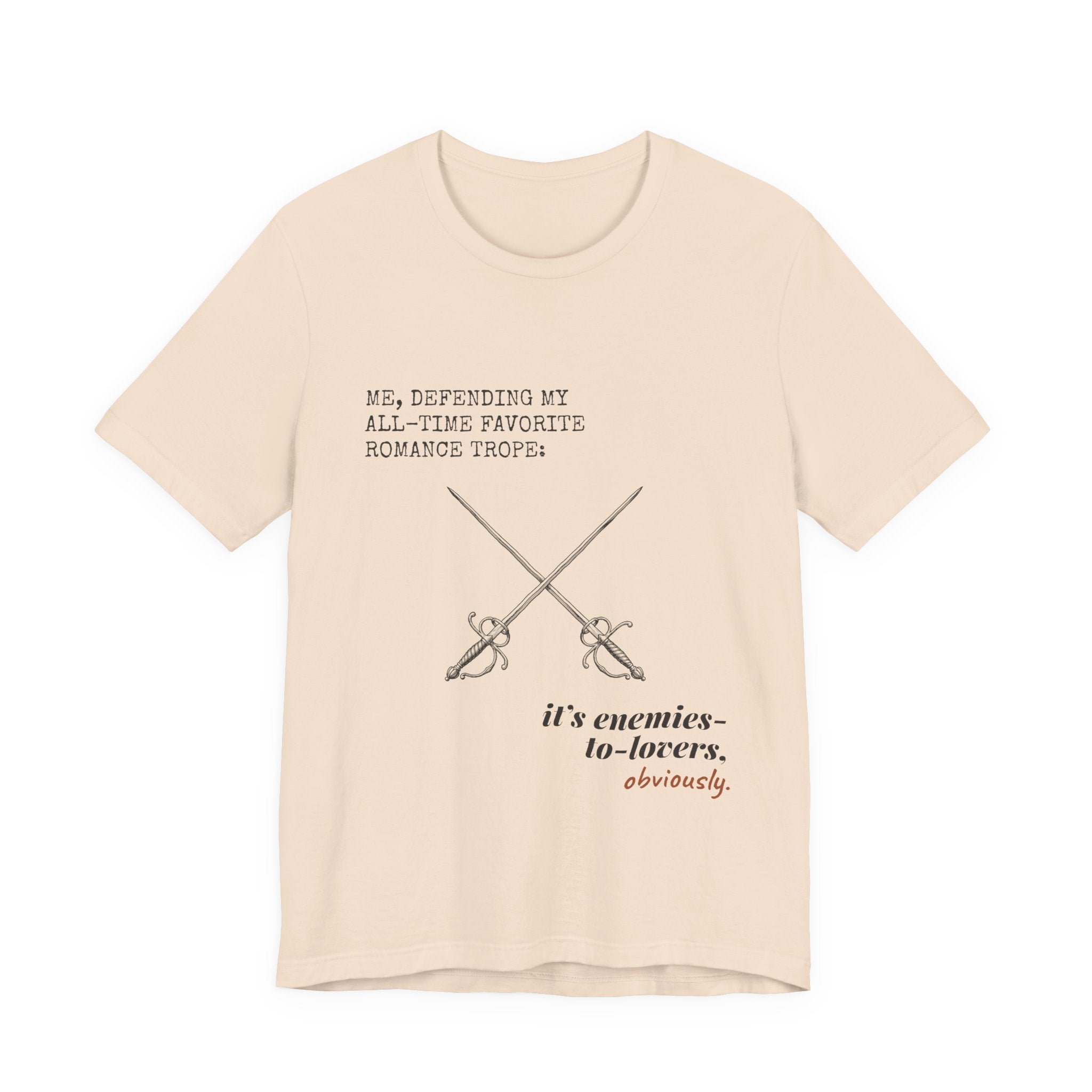 Defending My Favorite Trope Enemies to Lovers T-Shirt