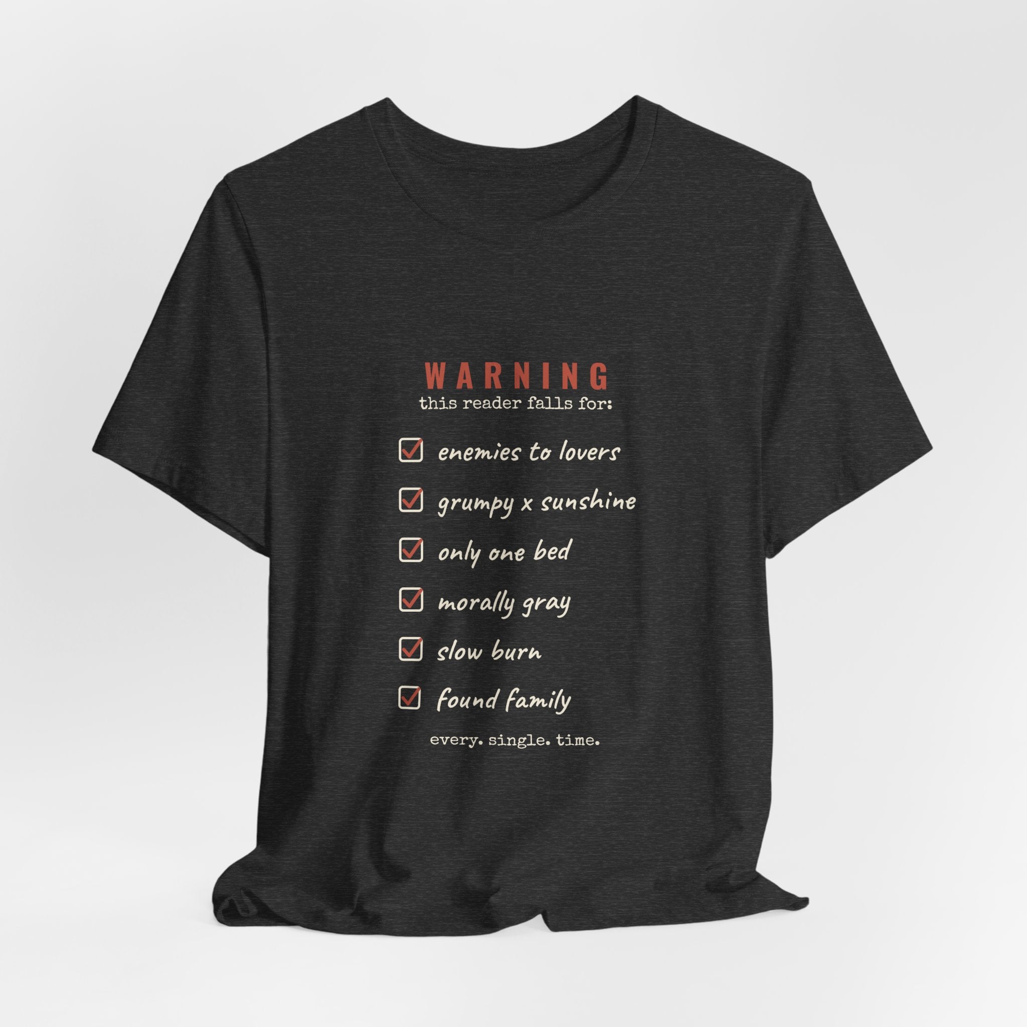 Romance Trope Checklist T-Shirt