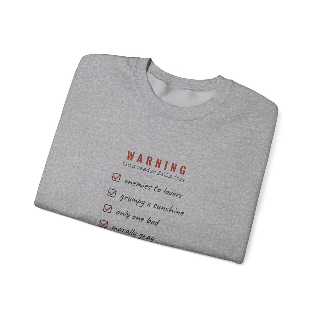 Romance Trope Checklist Sweatshirt