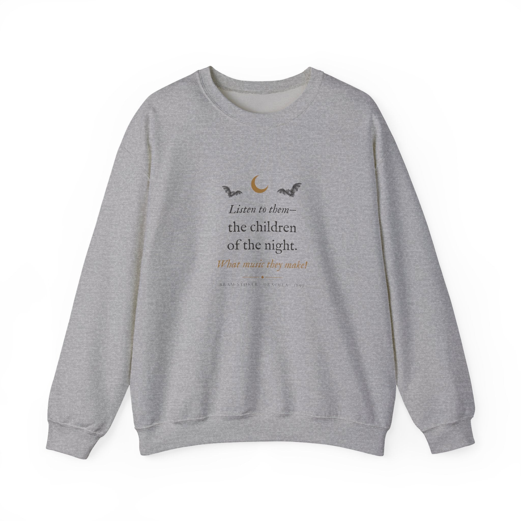 Dracula Children of the Night Sweatshirt