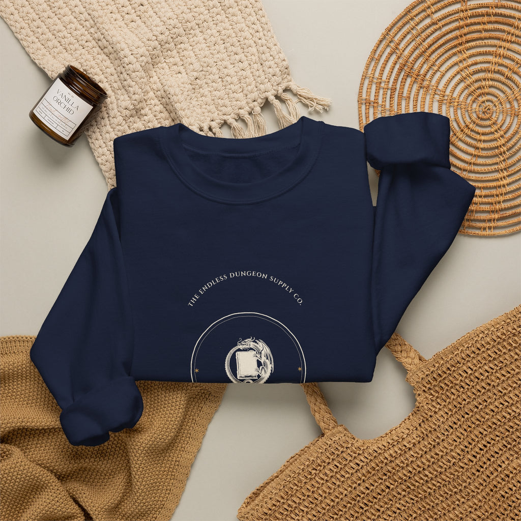 The Endless Dungeon Supply Co. Vintage Emblem Sweatshirt