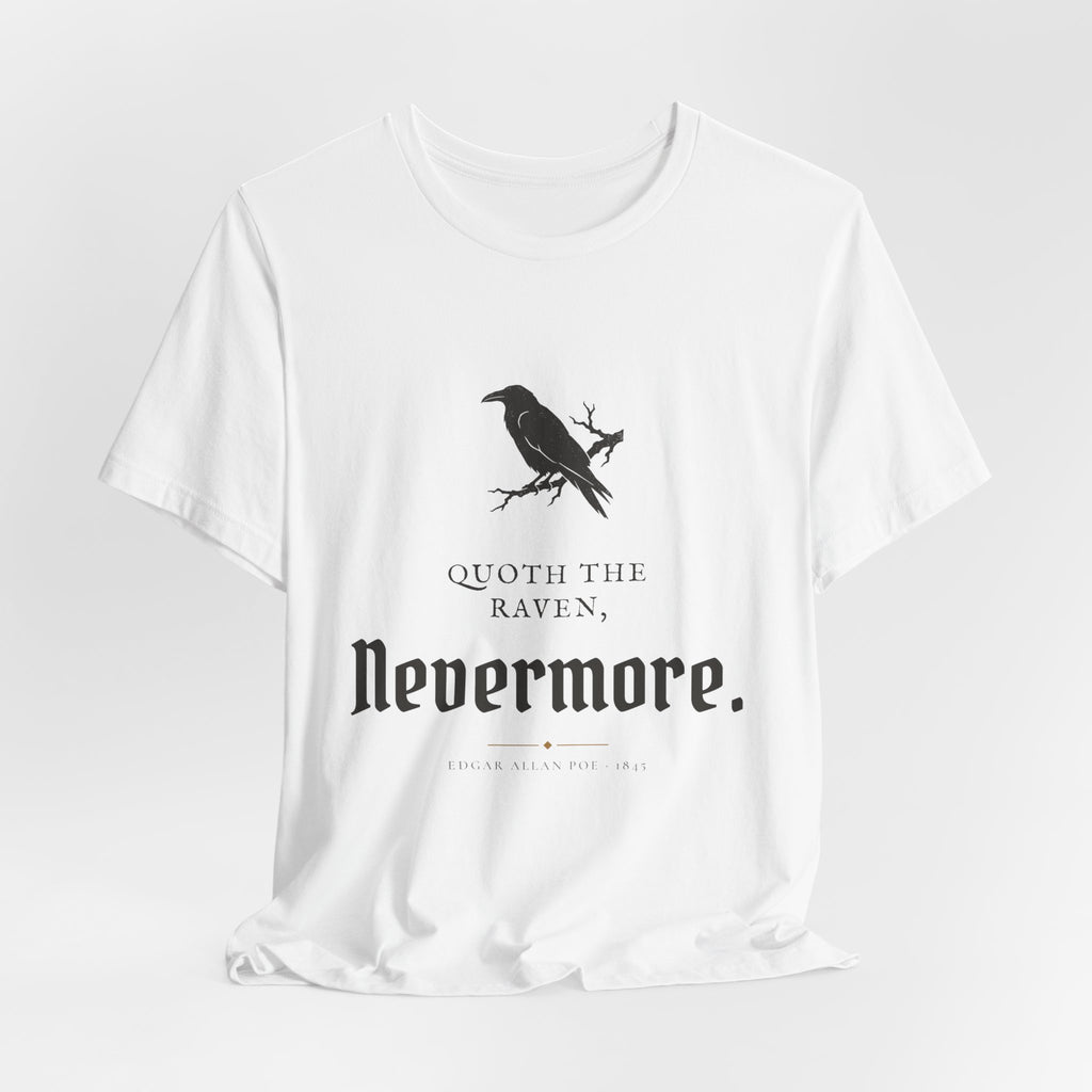 Edgar Allan Poe Nevermore Raven T-Shirt