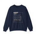 Chronically Reading Character Sheet Sweatshirt