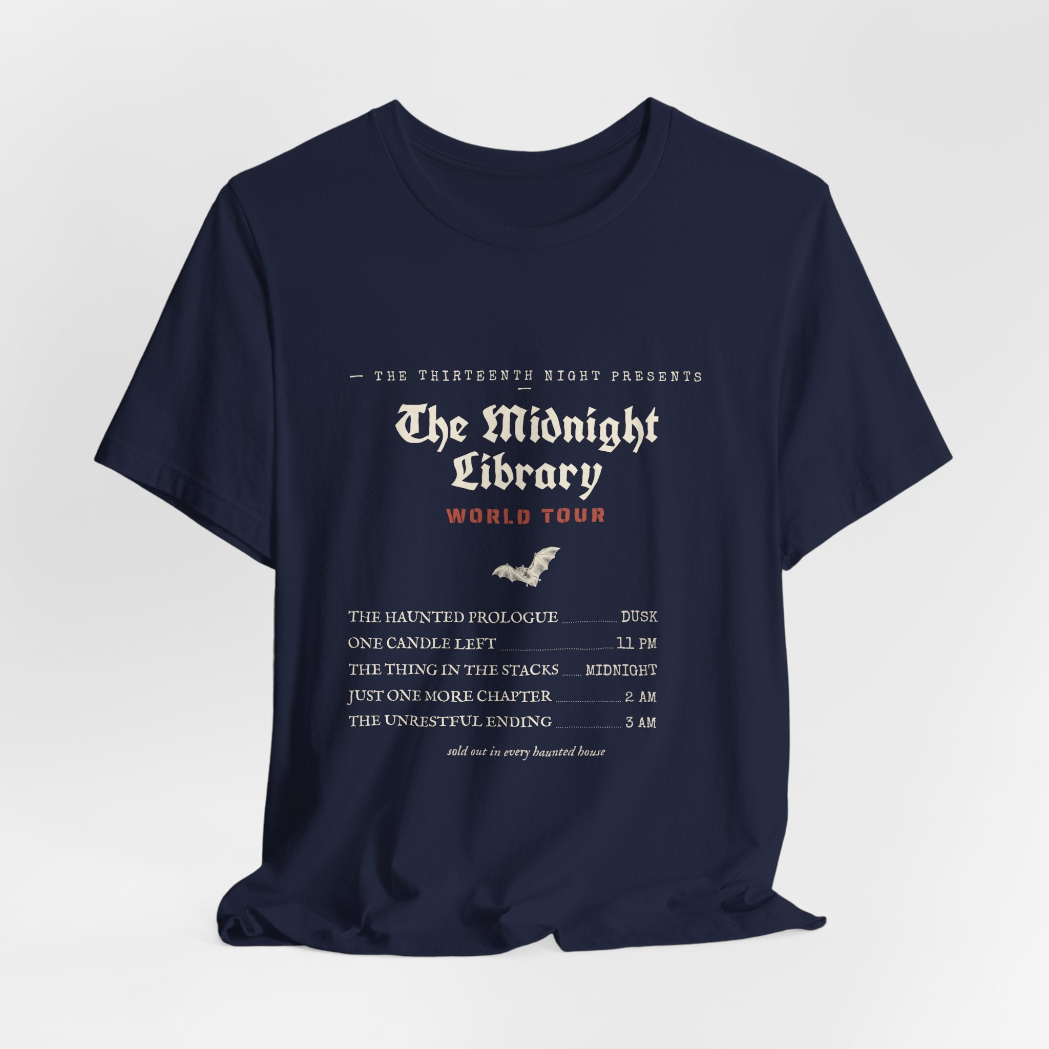 The Midnight Library Gothic Tour T-Shirt