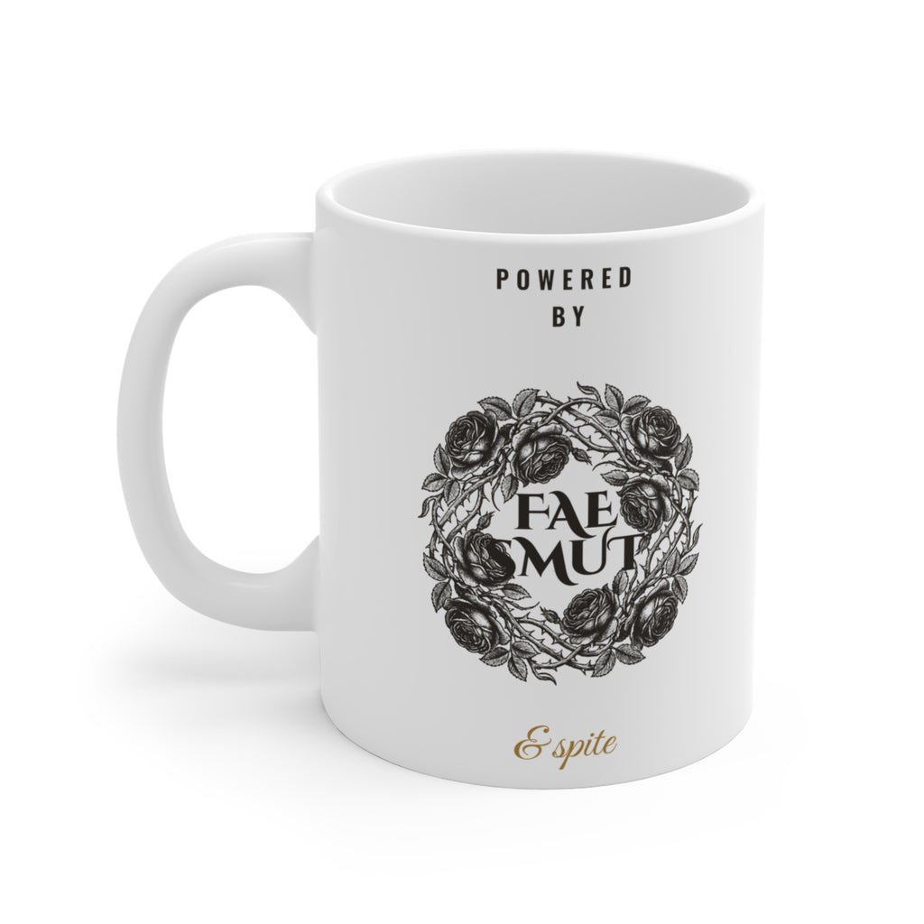 Powered by Fae Smut and Spite Mug