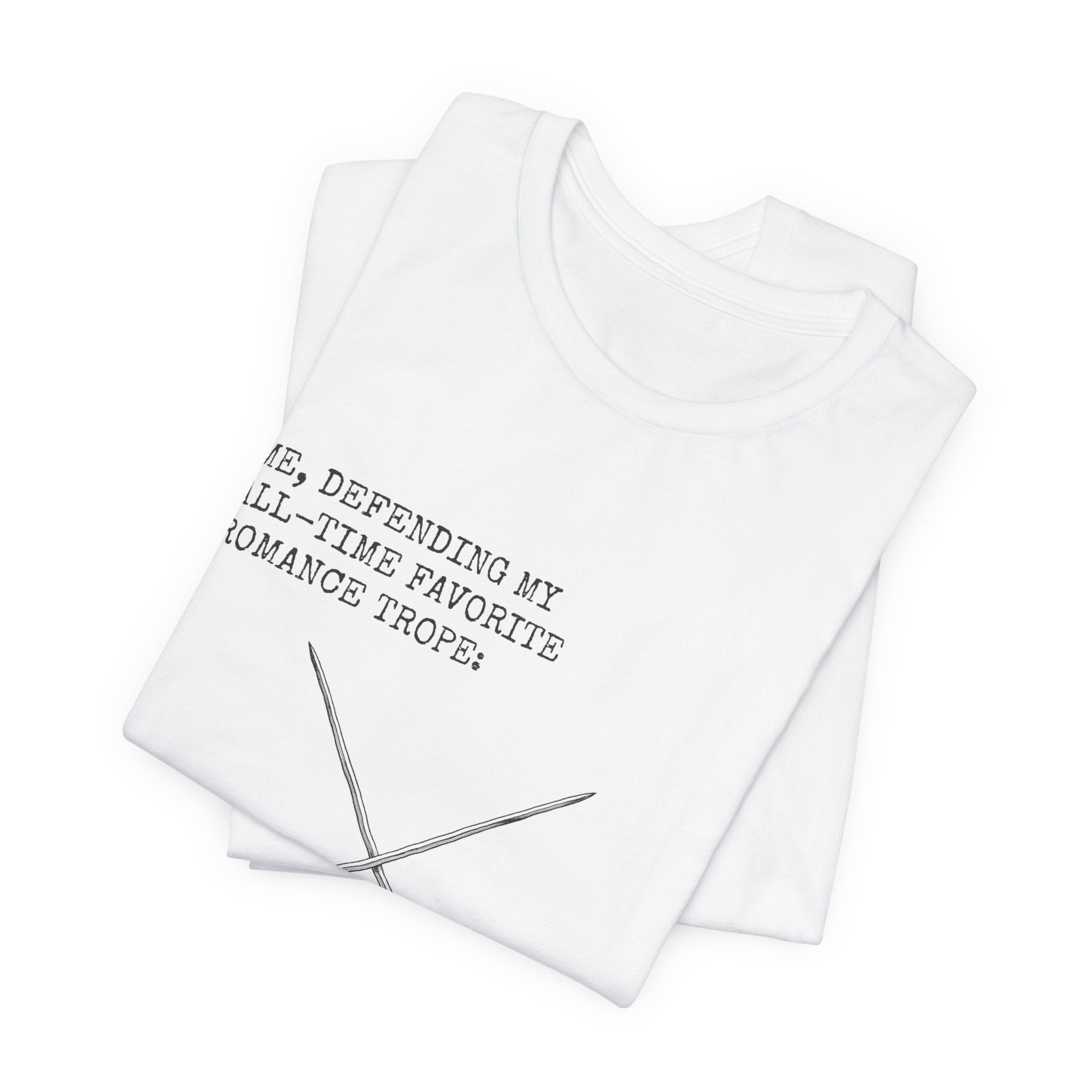 Defending My Favorite Trope Enemies to Lovers T-Shirt