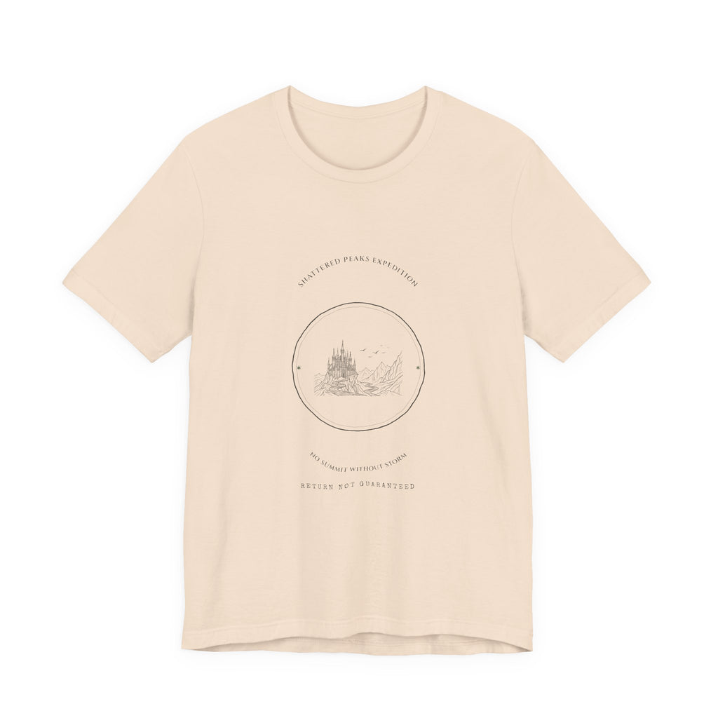 Shattered Peaks Expedition Fantasy Badge T-Shirt