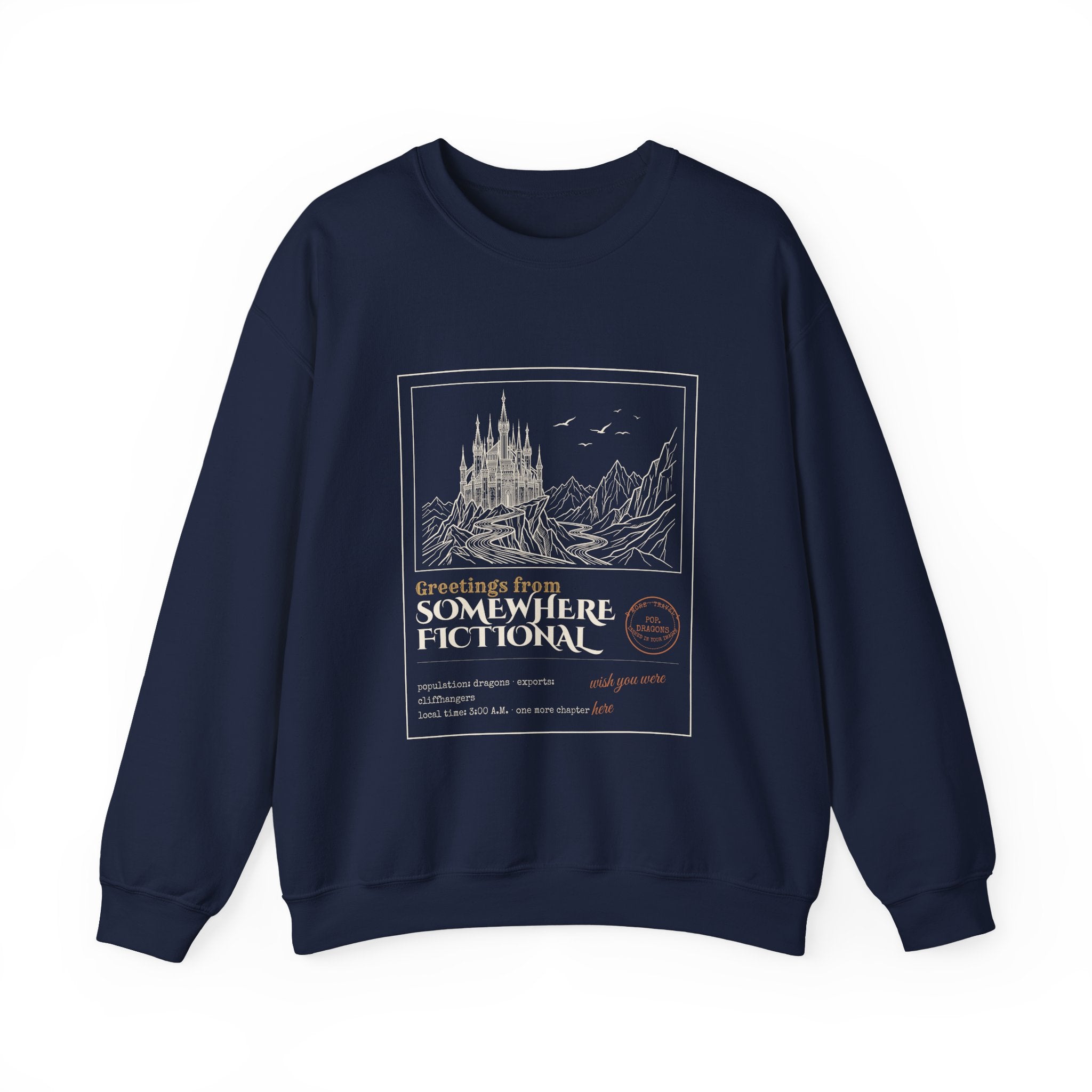 Greetings From Somewhere Fictional Sweatshirt