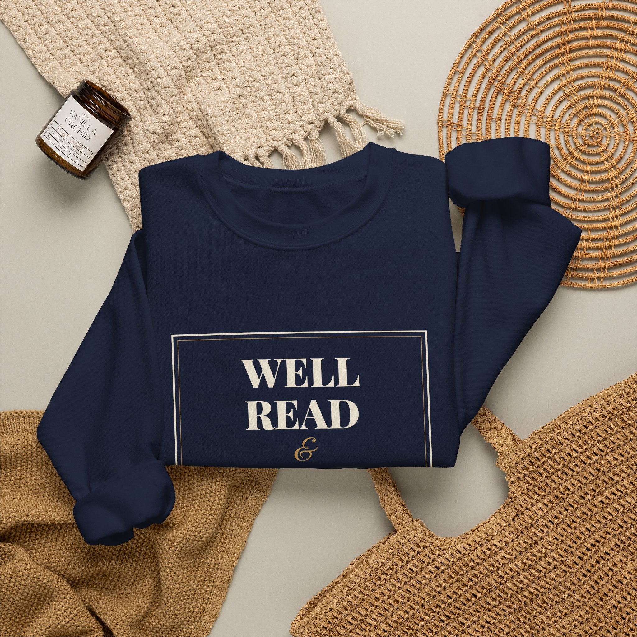 Well Read and Slightly Dangerous Sweatshirt