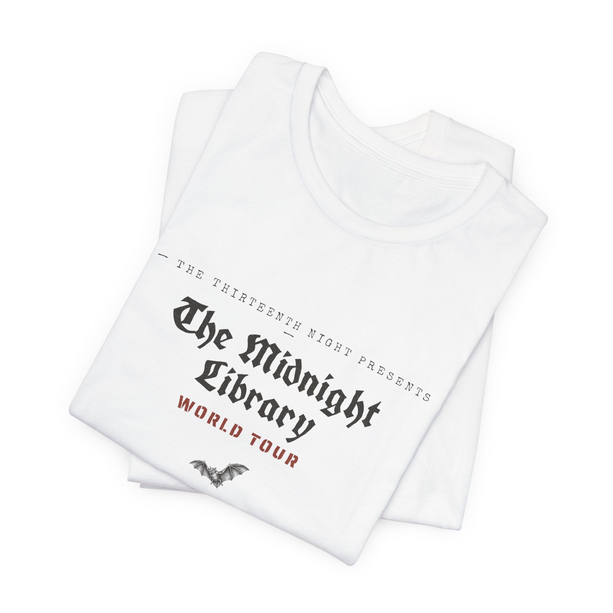 The Midnight Library Gothic Tour T-Shirt