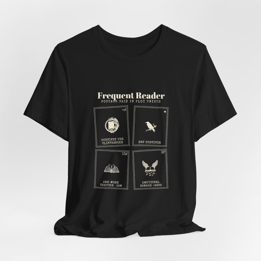 Frequent Reader Postage Stamp Collage T-Shirt