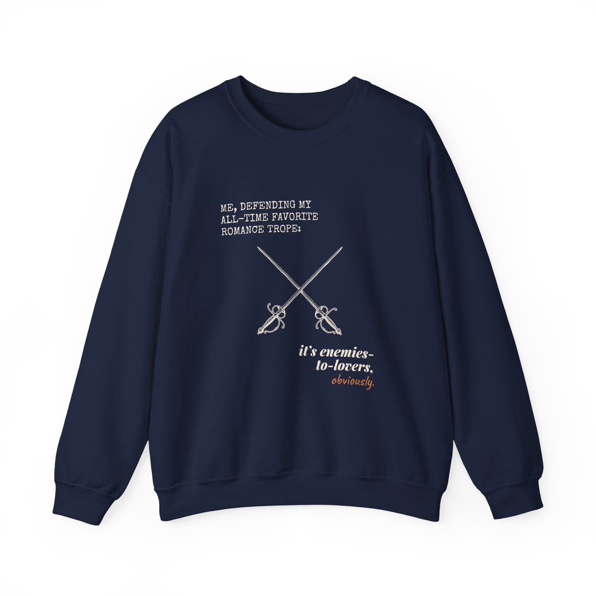 Defending My Favorite Trope Enemies to Lovers Sweatshirt