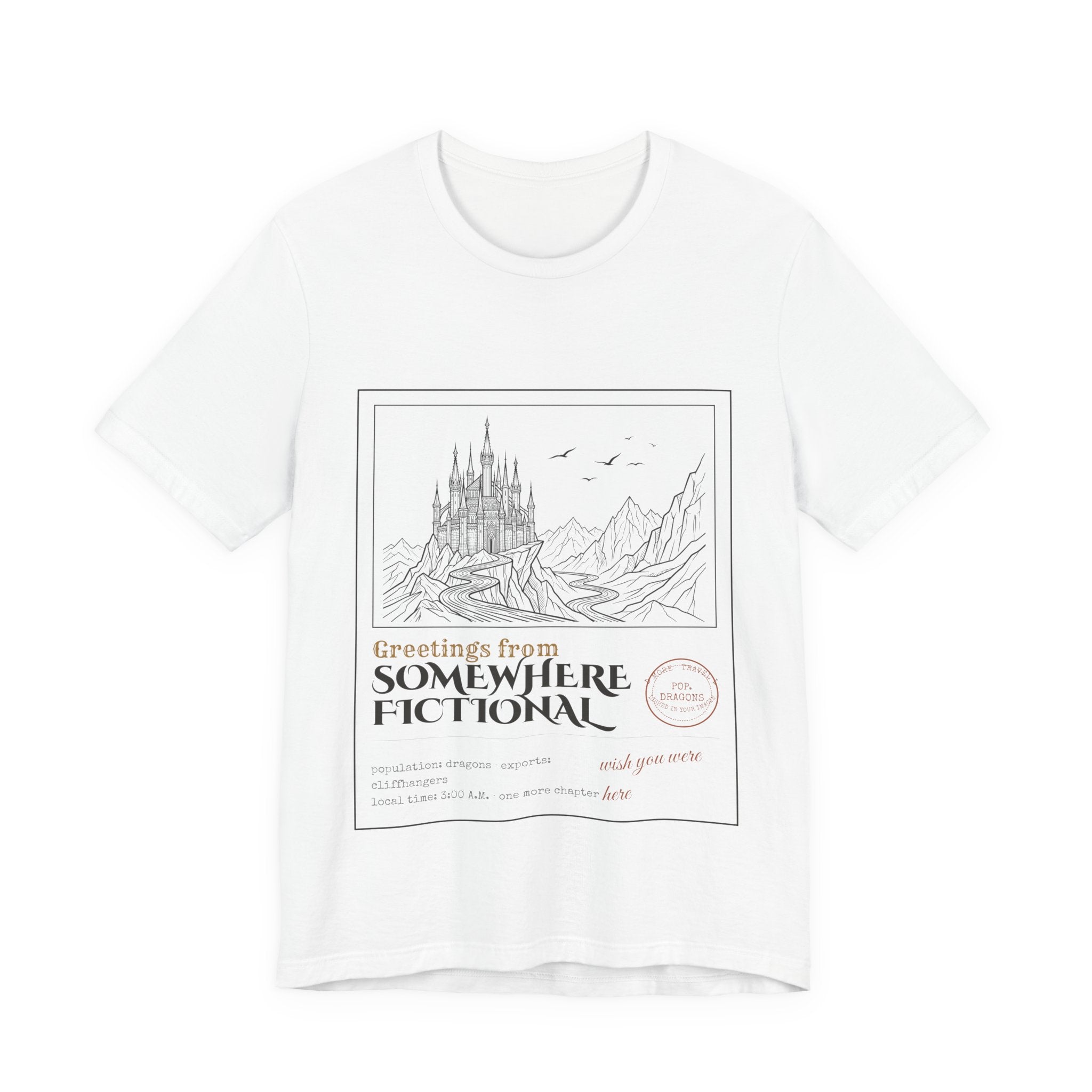 Greetings From Somewhere Fictional T-Shirt