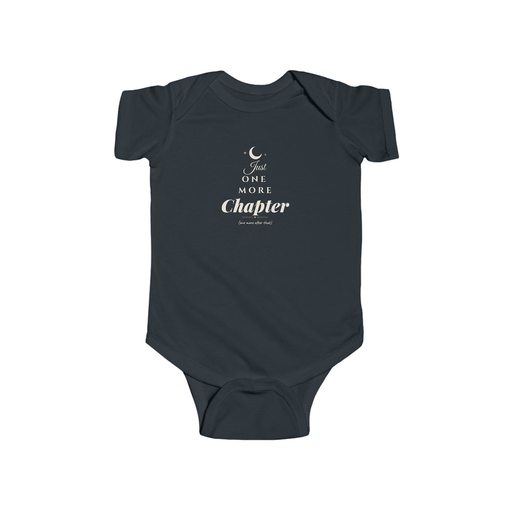 Just One More Chapter Baby Bodysuit