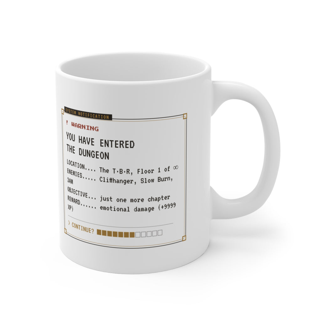 You Have Entered the Dungeon LitRPG Mug