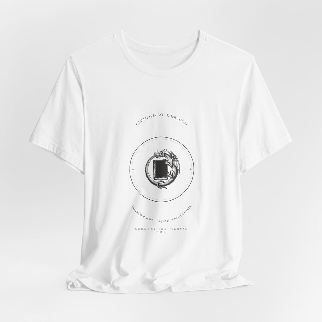 Certified Book Dragon Vintage Crest T-Shirt