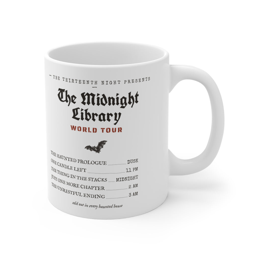 The Midnight Library Gothic Tour Mug