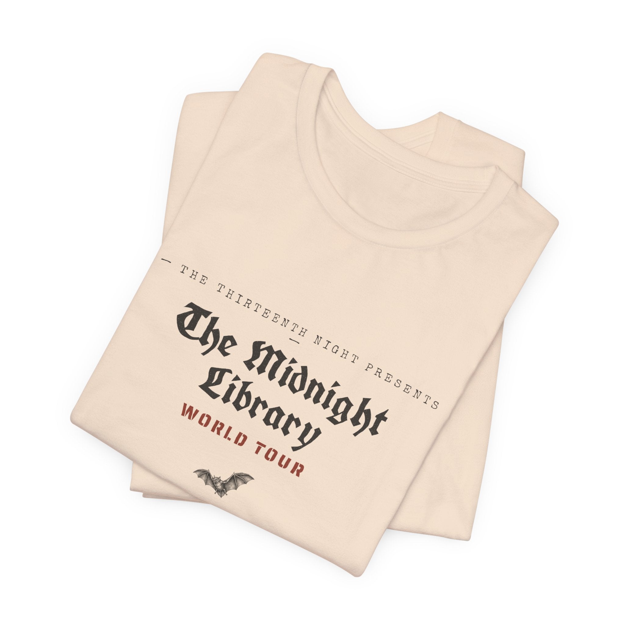 The Midnight Library Gothic Tour T-Shirt