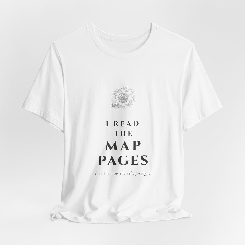 I Read the Map Pages T-Shirt