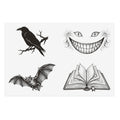 Bookish Motifs Sticker Sheet