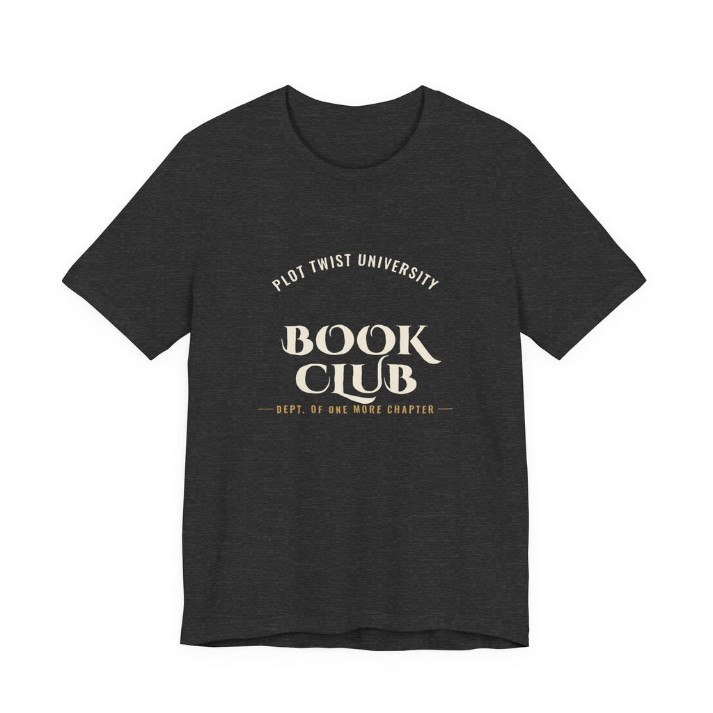 Plot Twist University Book Club Varsity T-Shirt