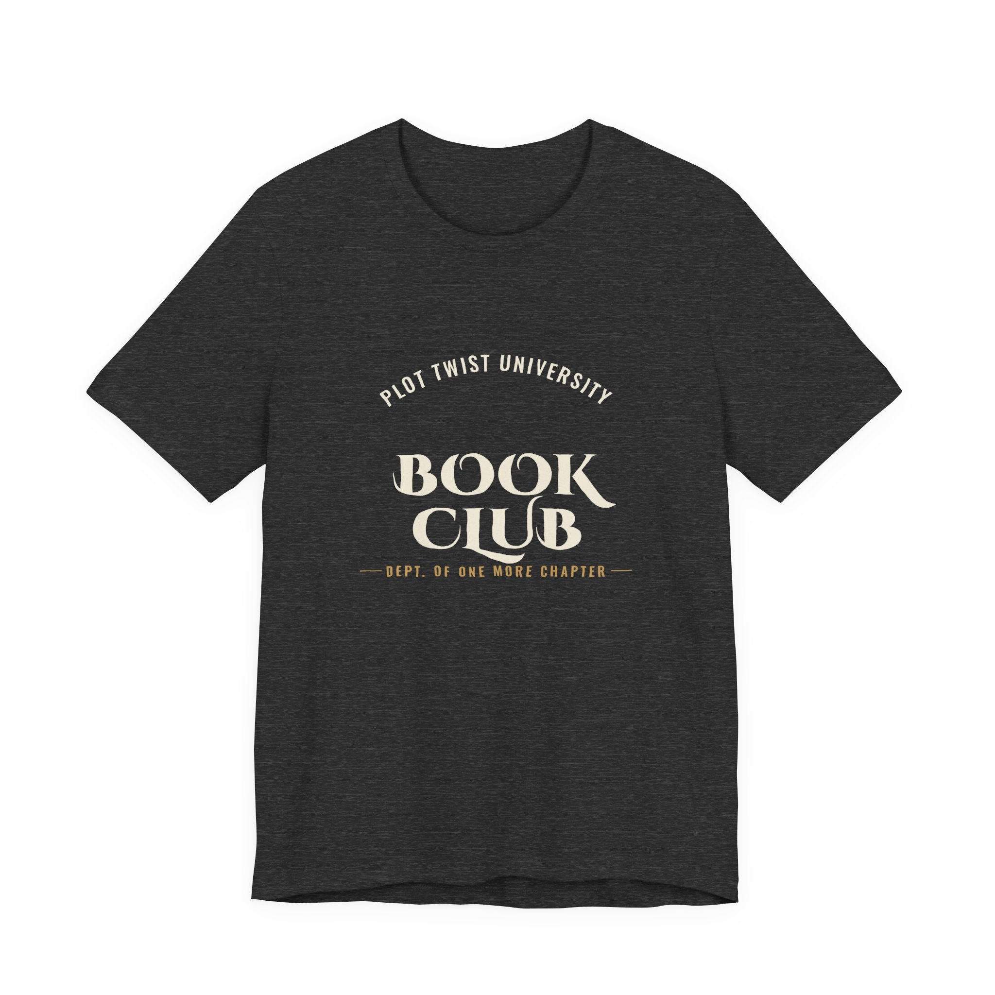 Plot Twist University Book Club Varsity T-Shirt