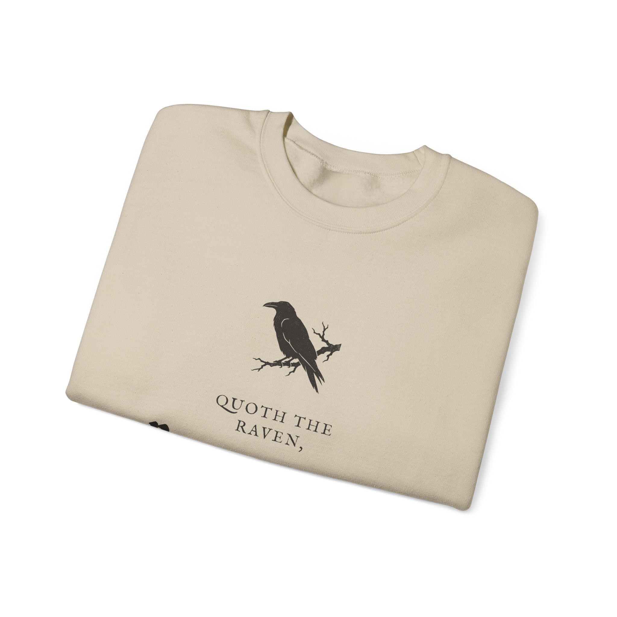 Edgar Allan Poe Nevermore Raven Sweatshirt