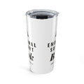 Emotional Support Book Skinny Tumbler