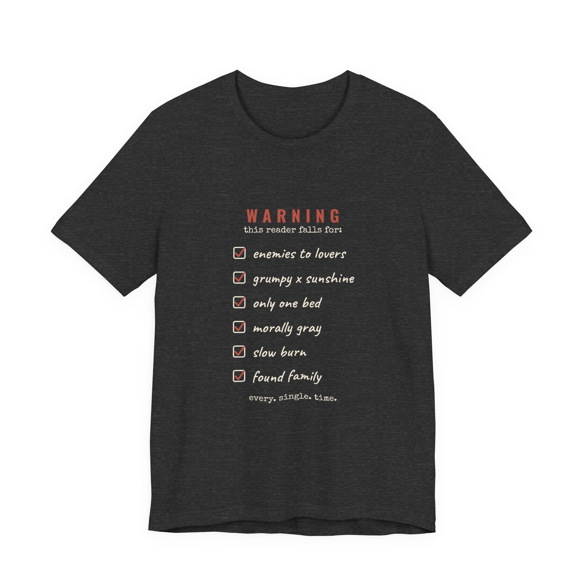 Romance Trope Checklist T-Shirt