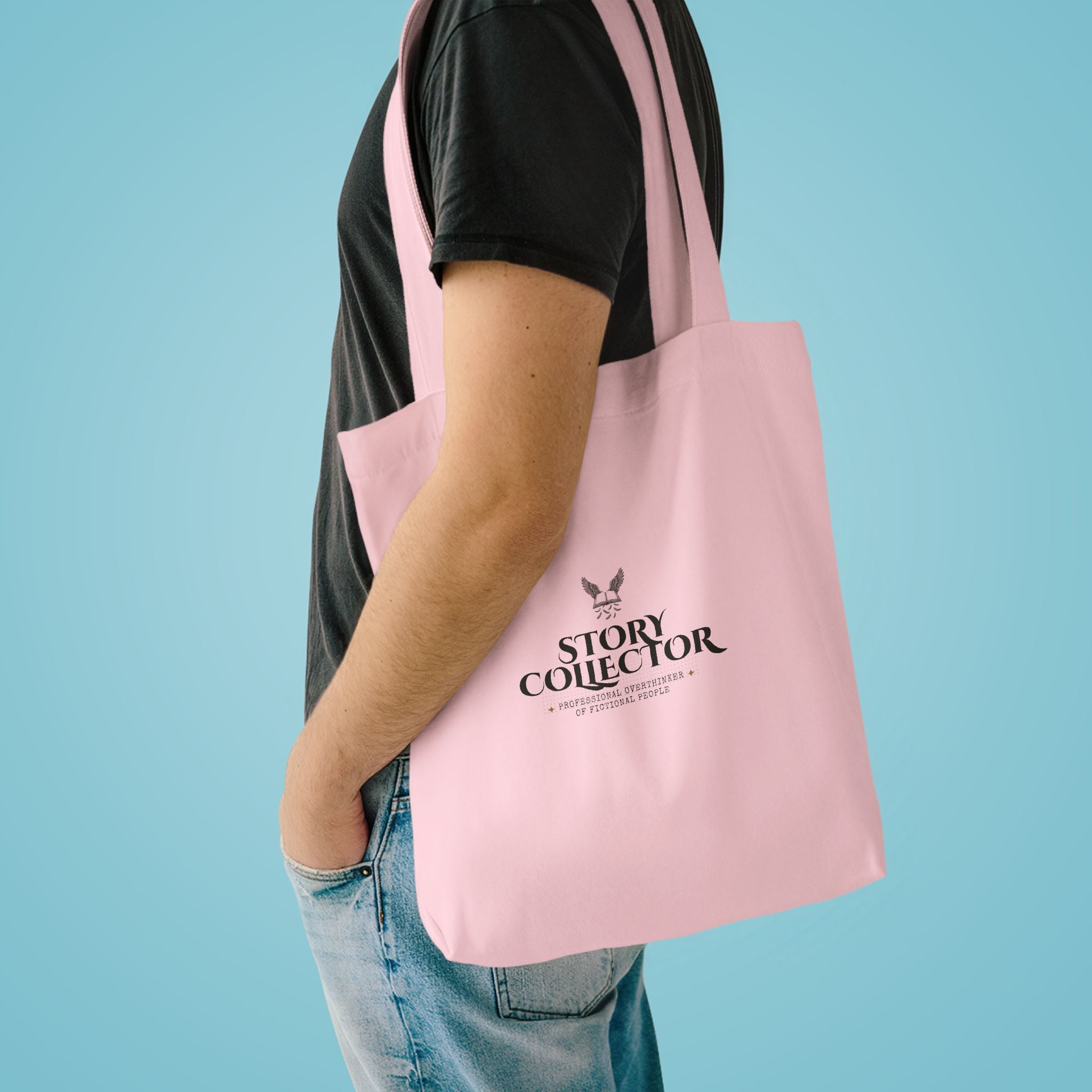 Story Collector Canvas Tote Bag