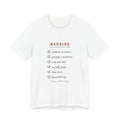 Romance Trope Checklist T-Shirt