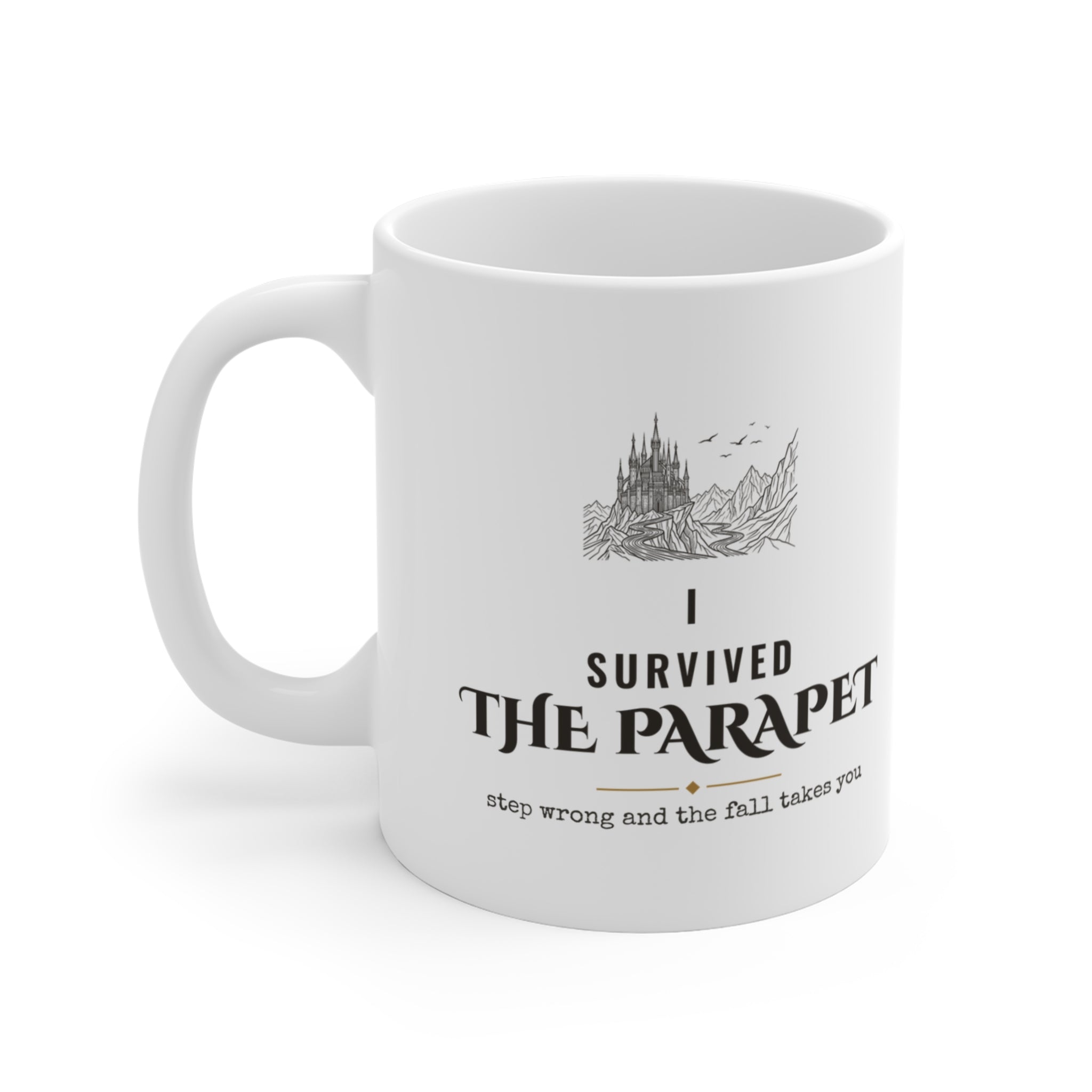 I Survived the Parapet Dragon Rider Mug