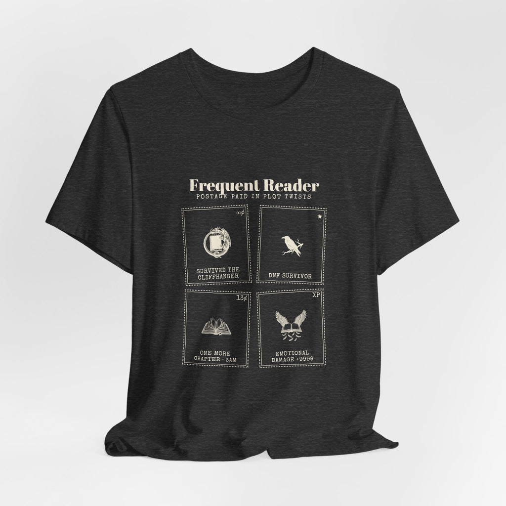 Frequent Reader Postage Stamp Collage T-Shirt