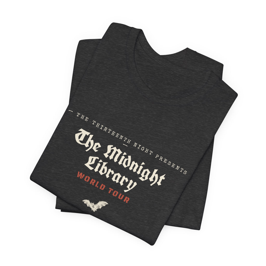 The Midnight Library Gothic Tour T-Shirt
