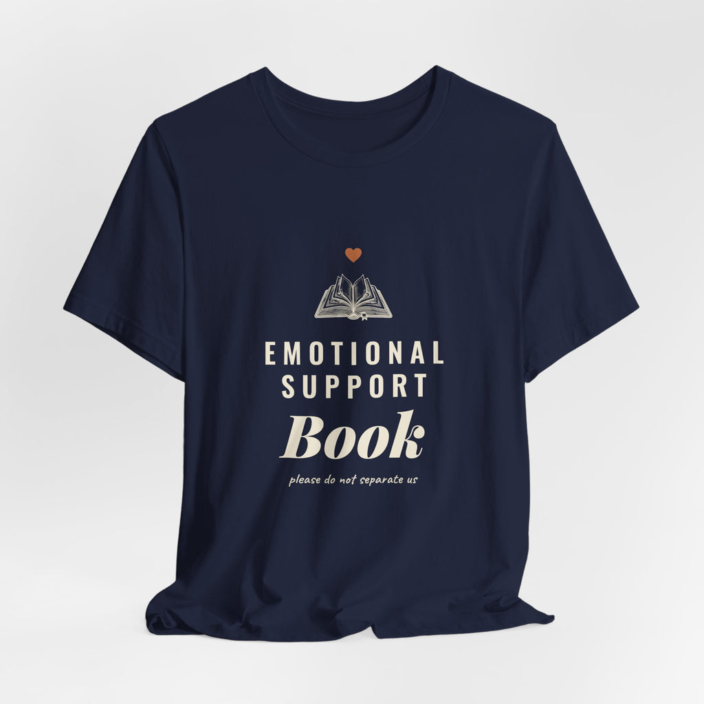 Emotional Support Book T-Shirt
